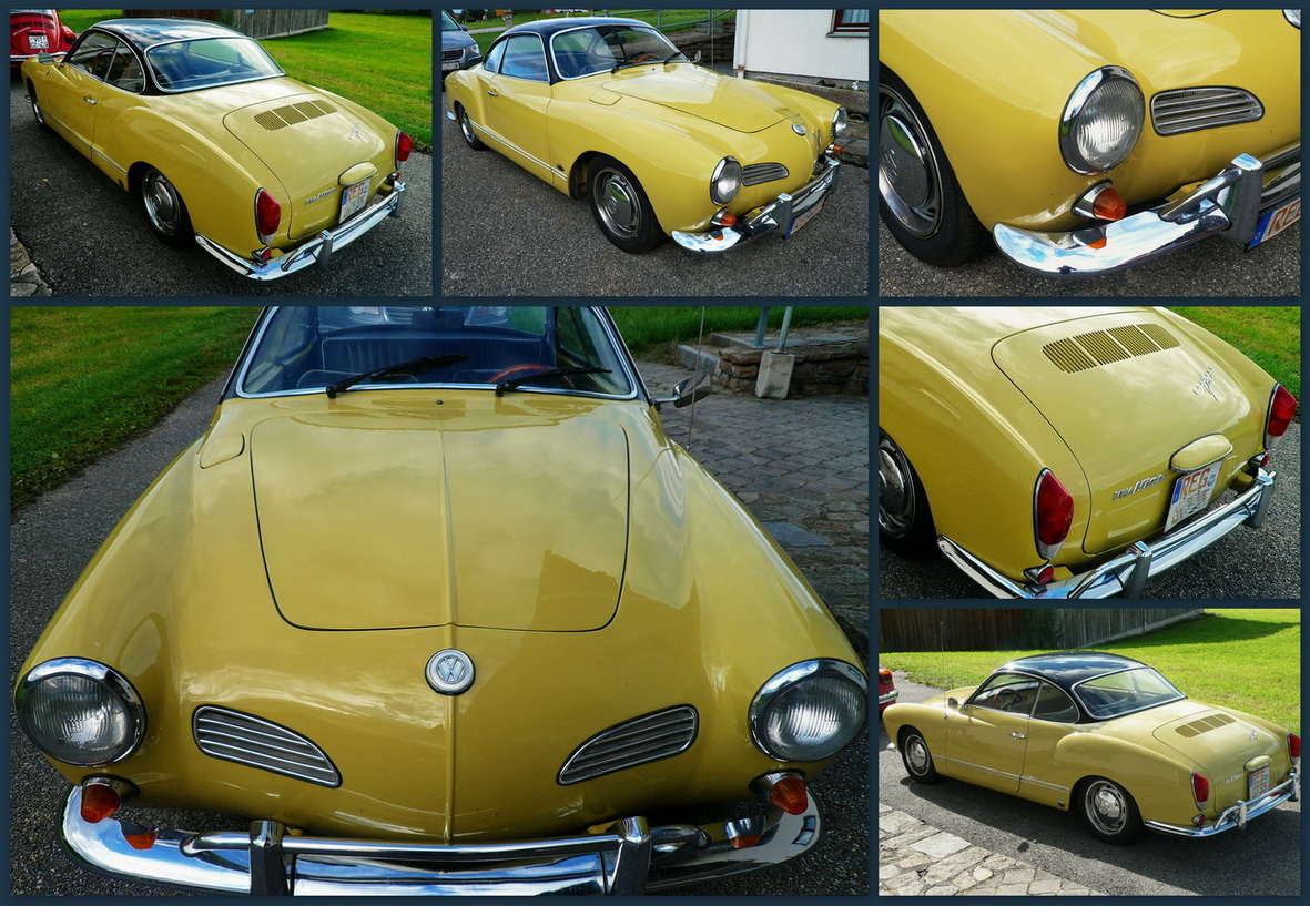 VW Karmann-Ghia - Collage