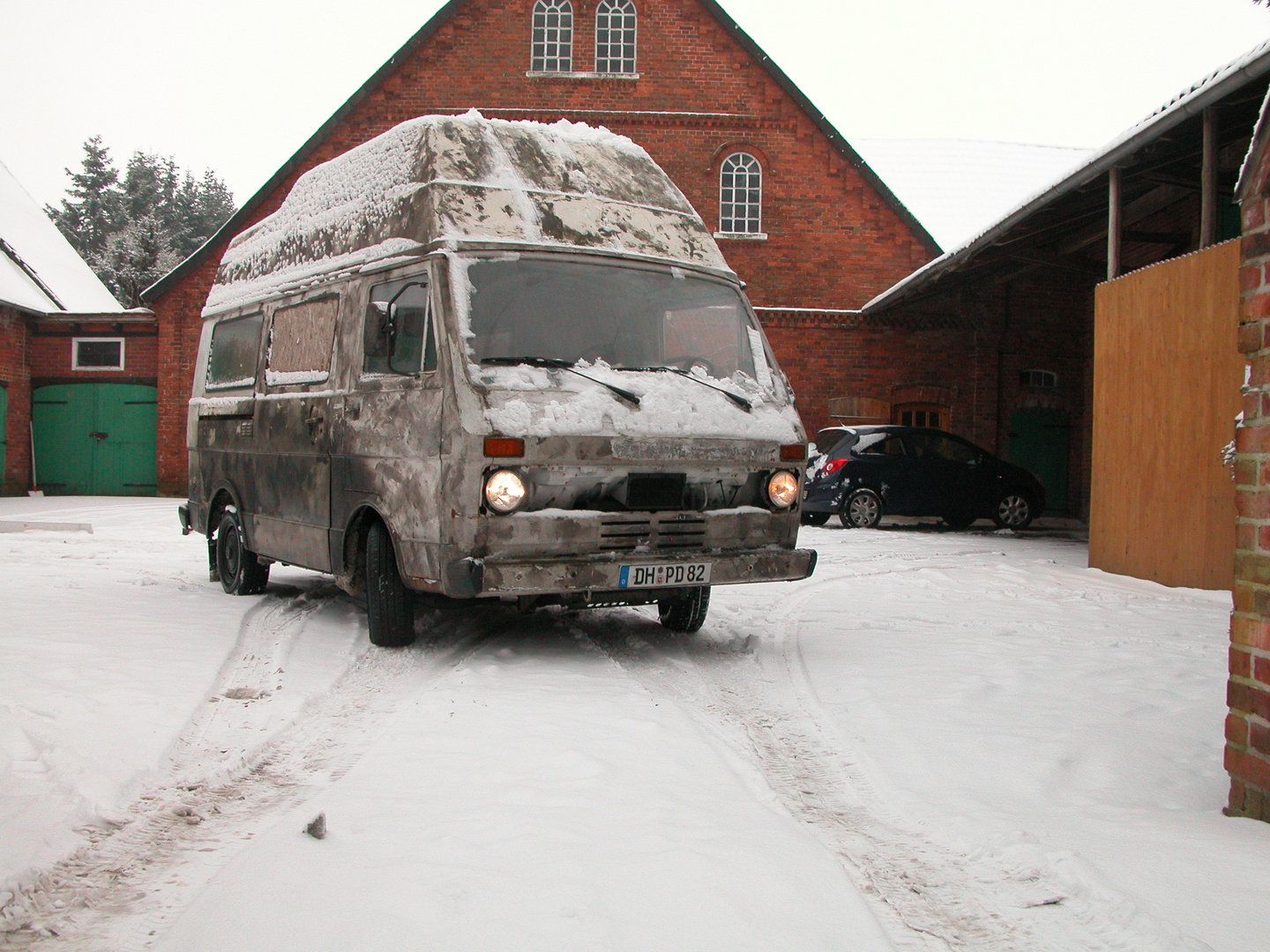 VW LT im Winter