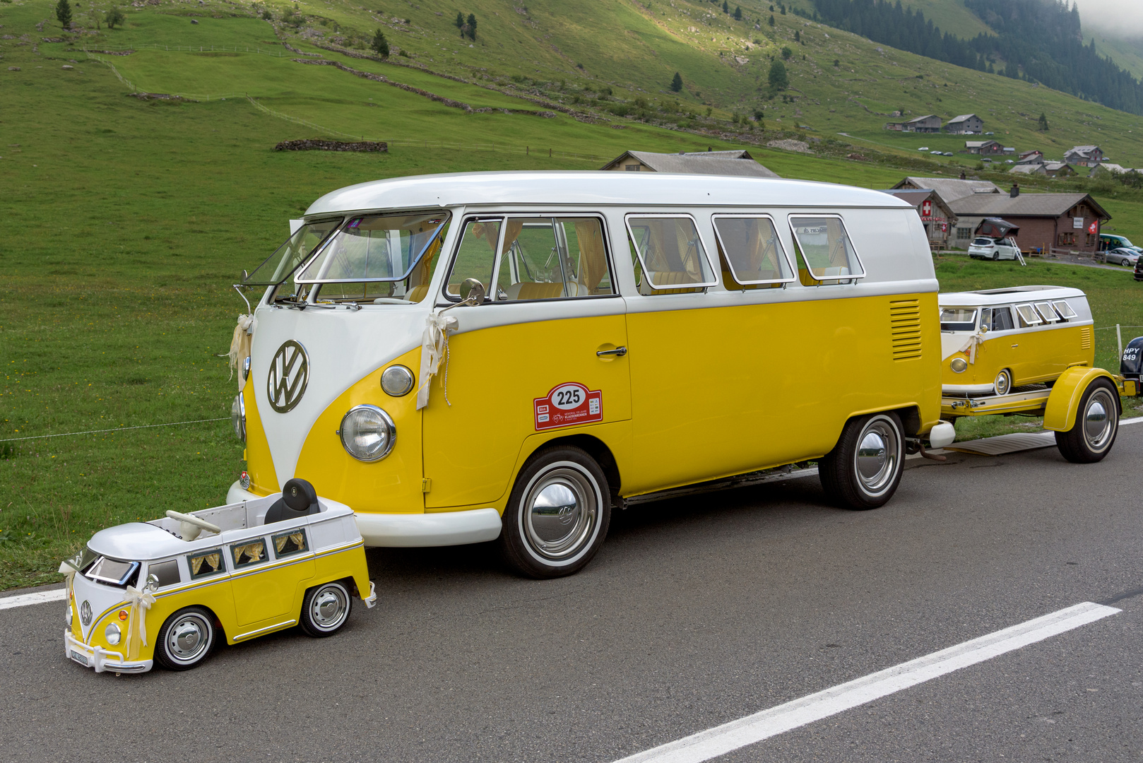 VW T1 Bully, 1966 / Memorial 100 Jahre Klausenrennen (CH 2022)