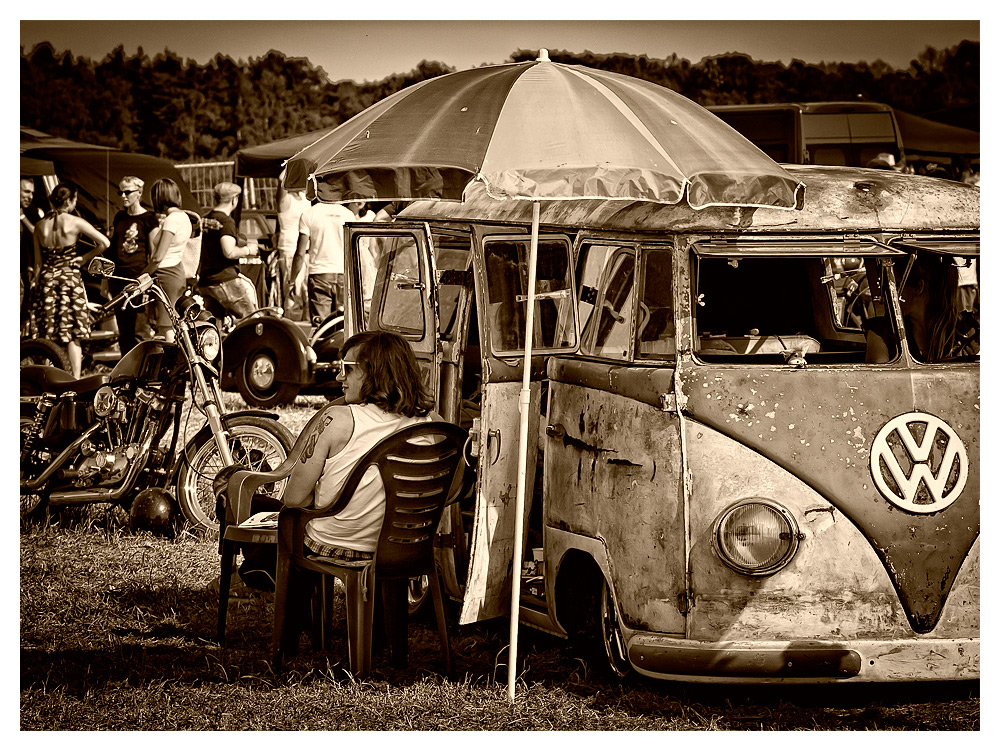 VW T1 Chillout Area - Bottrop Kustom Kulture 2010