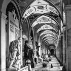 Vyšehrad cemetery Arcade, Prague.