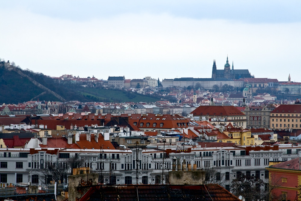 Vysehrad - Blick zur Burg