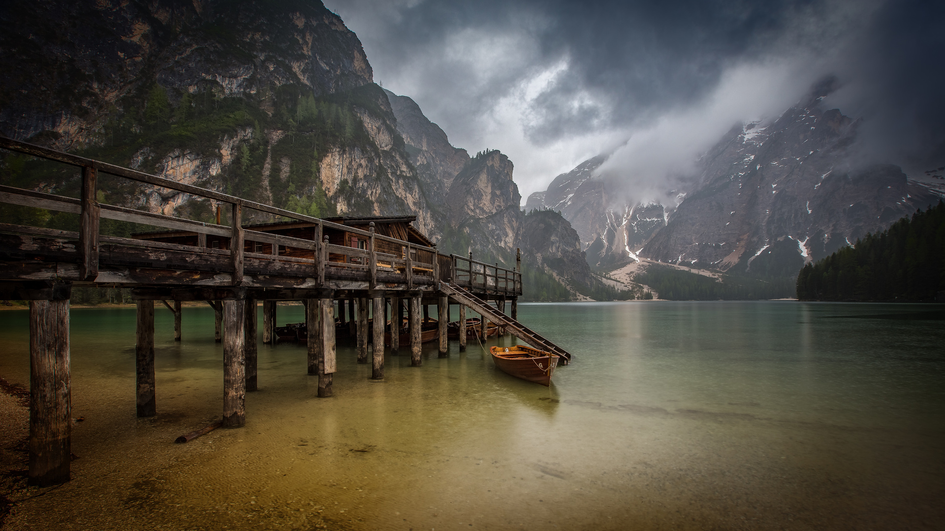 W E T - Pragser See (Lago di Braies)