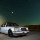 W124 at night