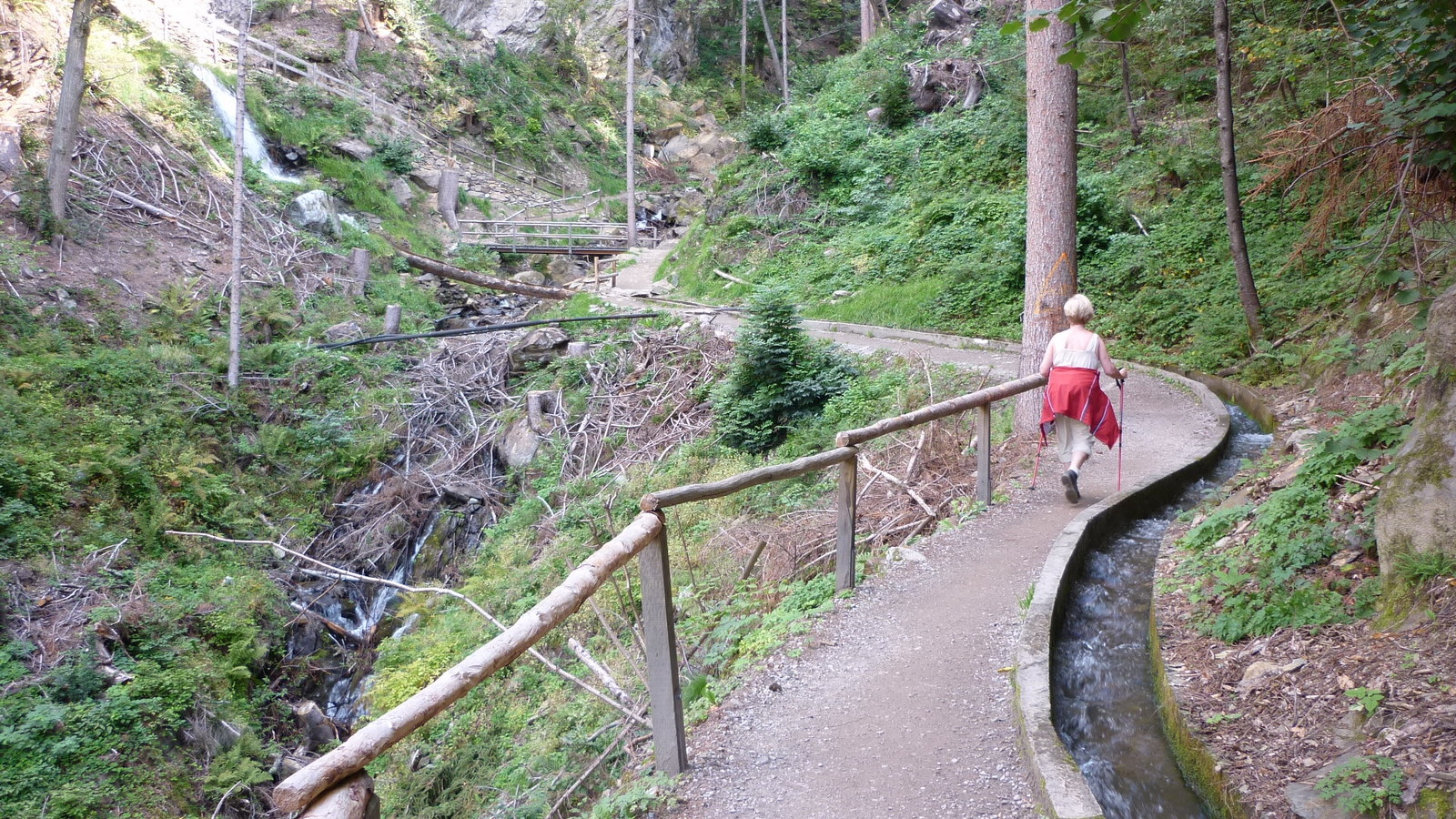 Waalweg bei Schenna.