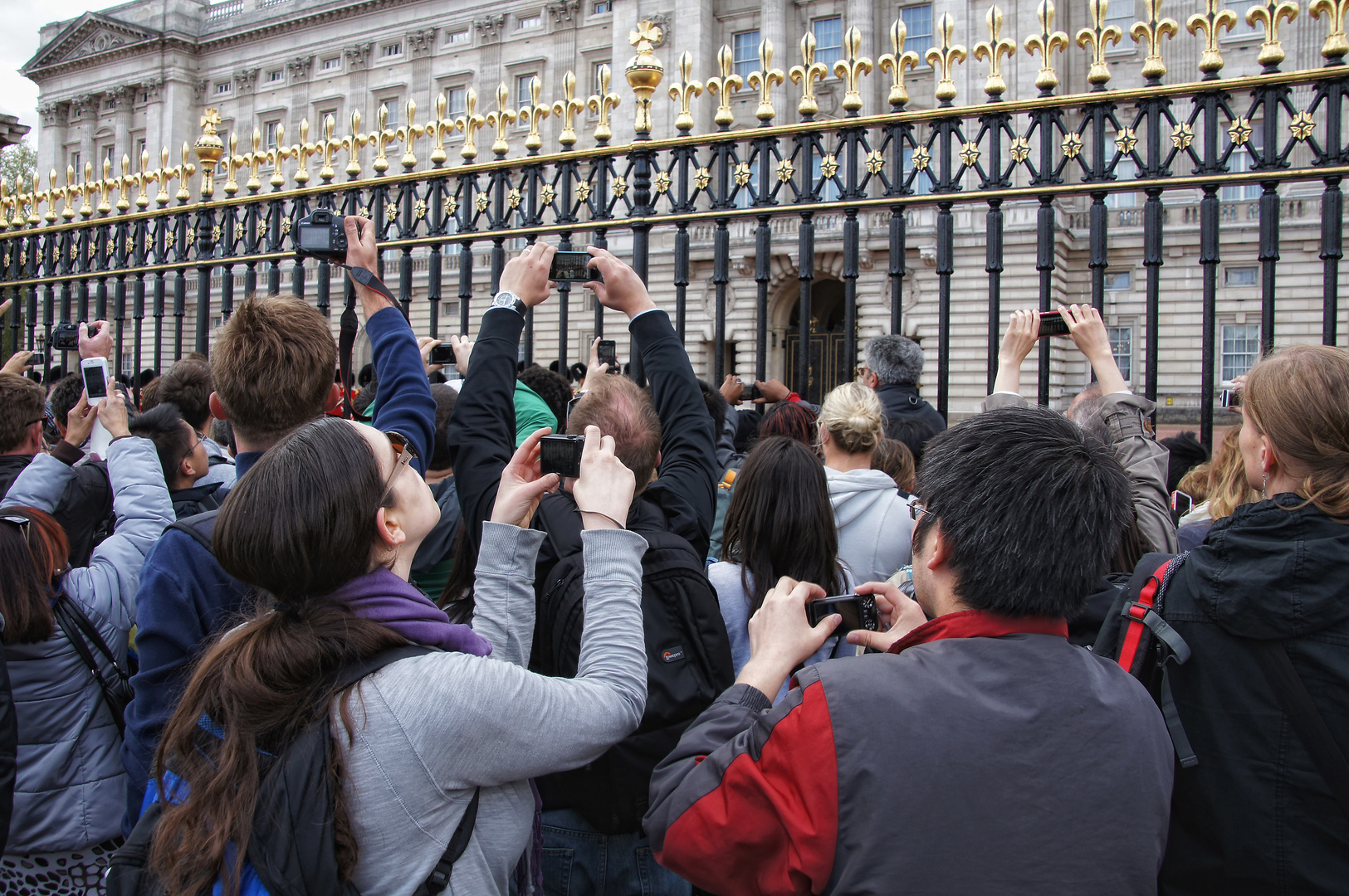 Wachablösung am Buckingham Palace