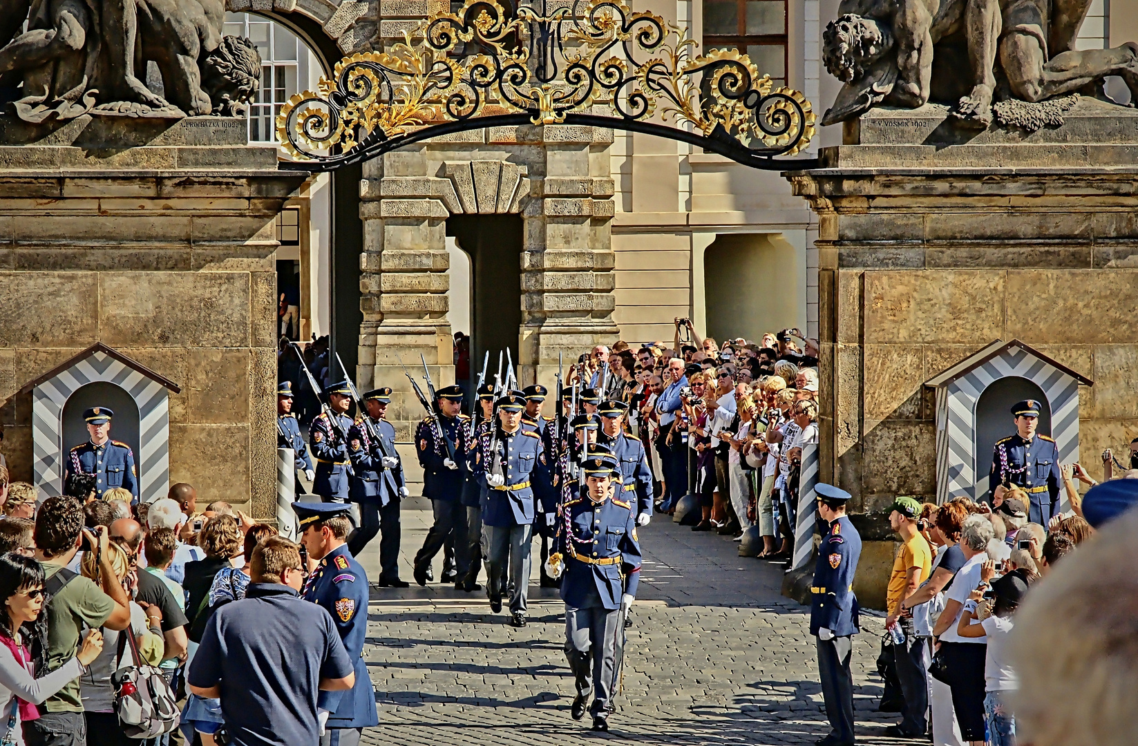 Wachablösung auf dem Hradschin