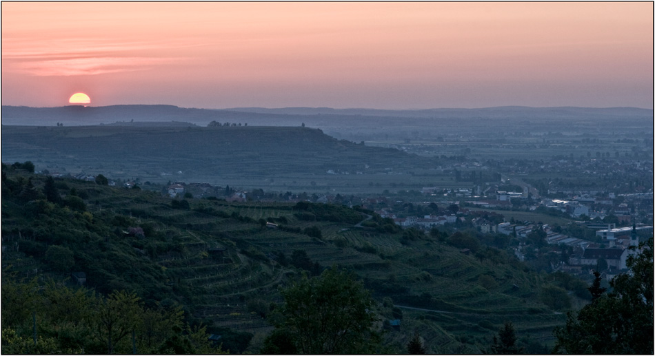 Wachauer Sonnenaufgang