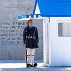 Wache am Parlamentsgebäude in Athen