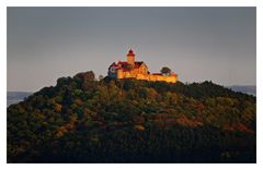 Wachsenburg im Abendlicht