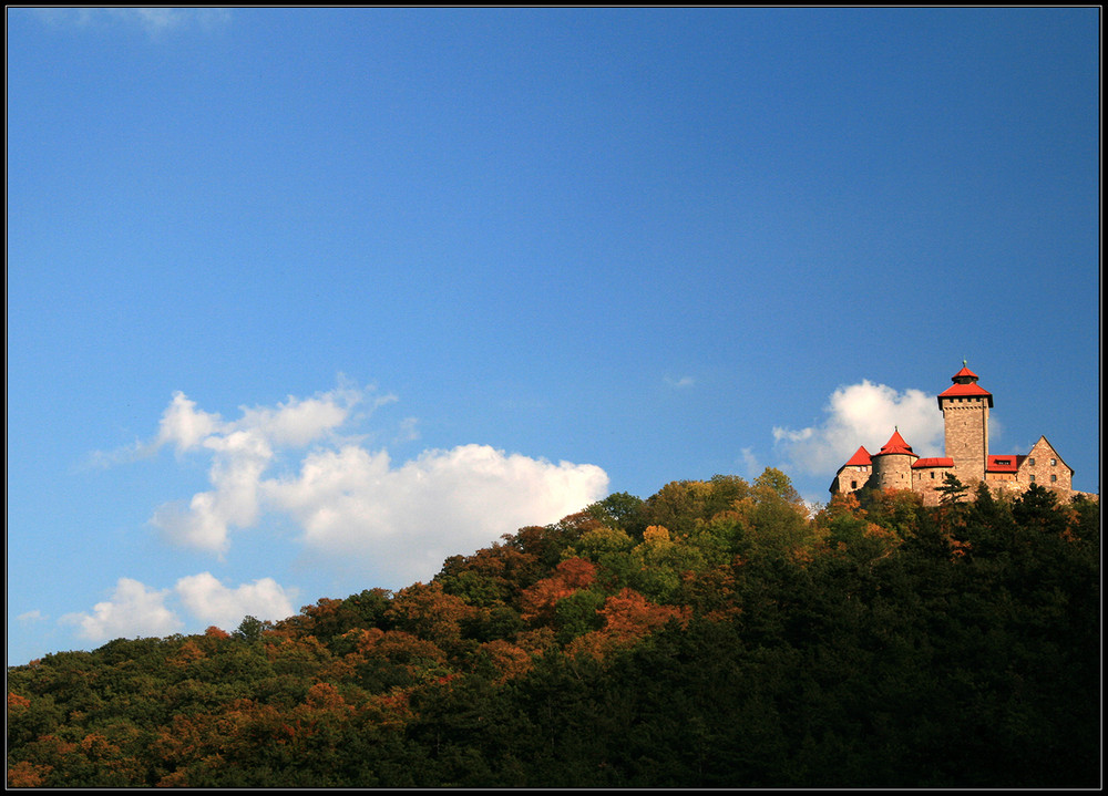 Wachsenburg/Thüringen im Herbst