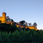 Wachtenburg am Abend