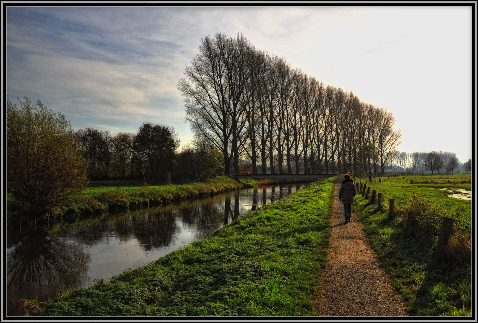 Wachtendonk - Sonntagsspaziergang an der Niers