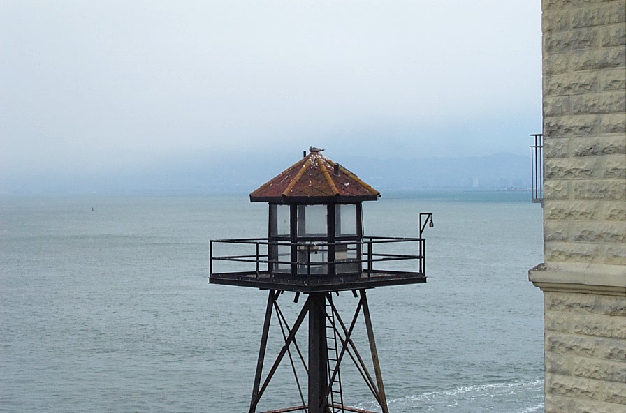 Wachtturm auf Alcatraz