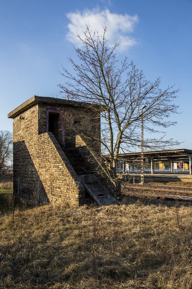 Wachturm am Bahnhof Zagan