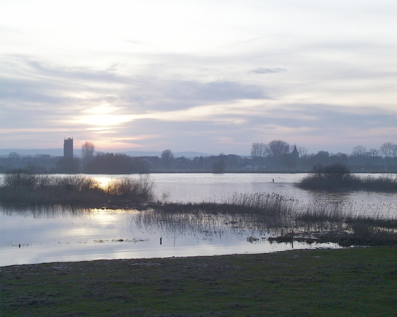 Wachturm an der Elbe