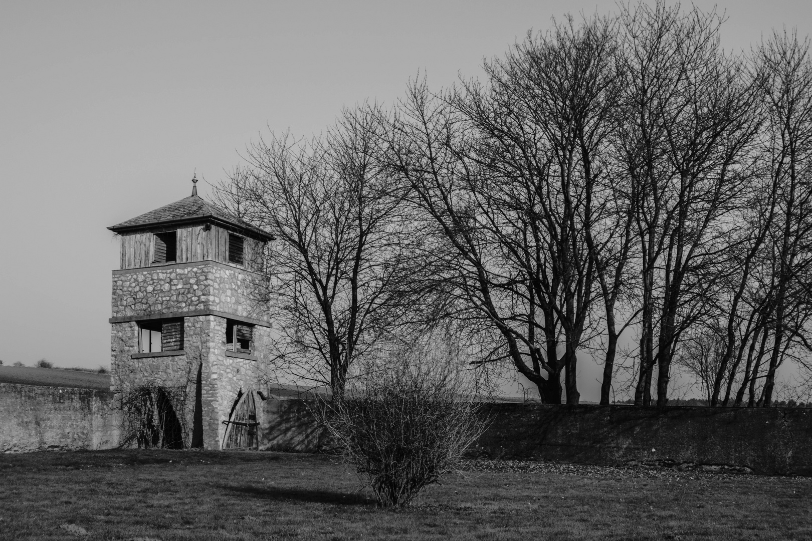 Wachturm anno 1600 s/w