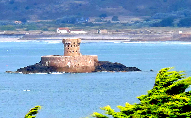 Wachturm auf Jersey Island