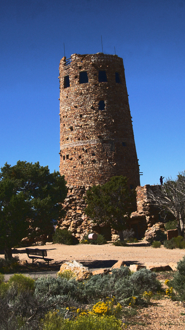 Wachturm  "Desert View" am Grand Canyon