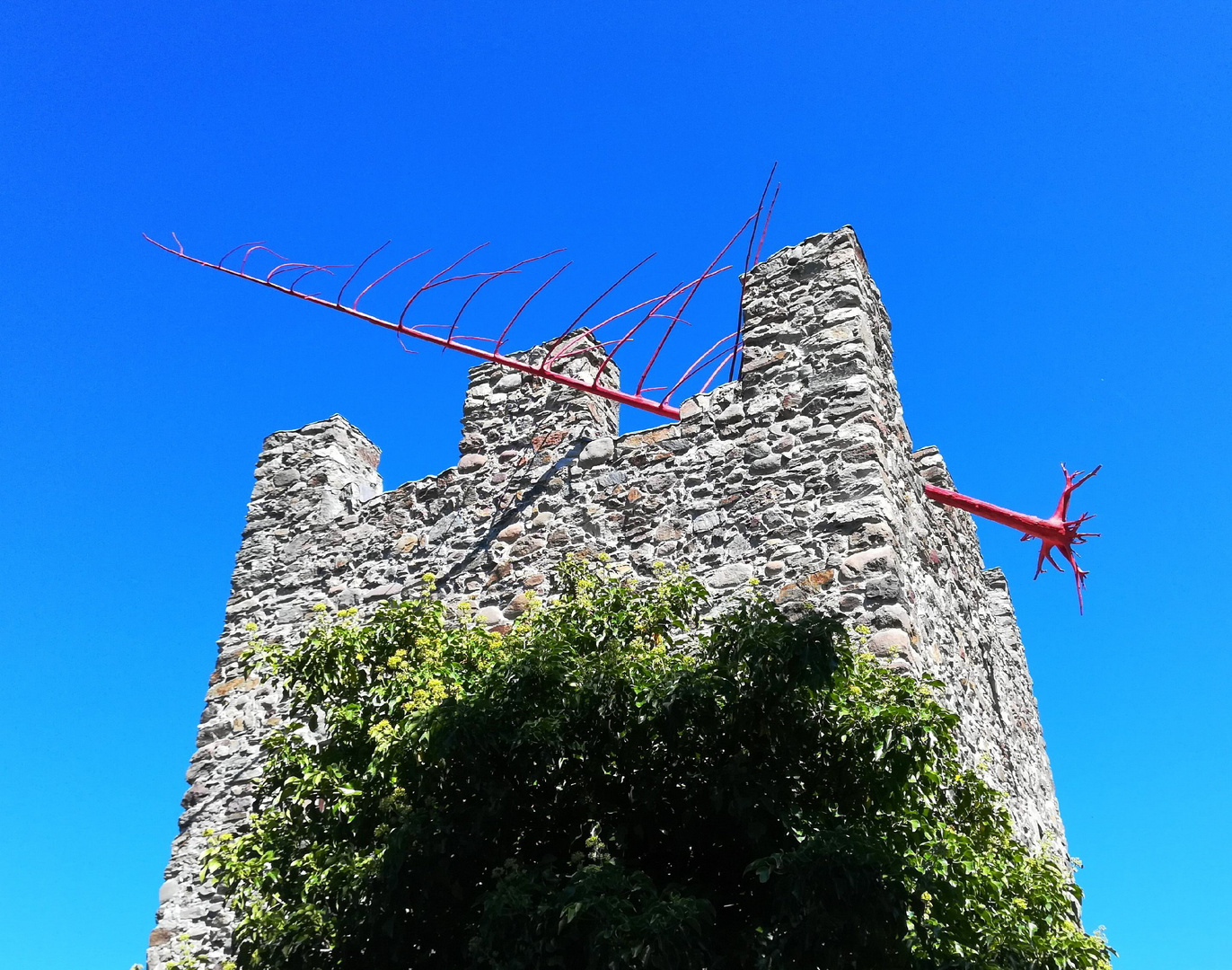 Wachturm mit Spies in Südtirol