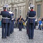 Wachwechsel am Stadtschloss Stockholm