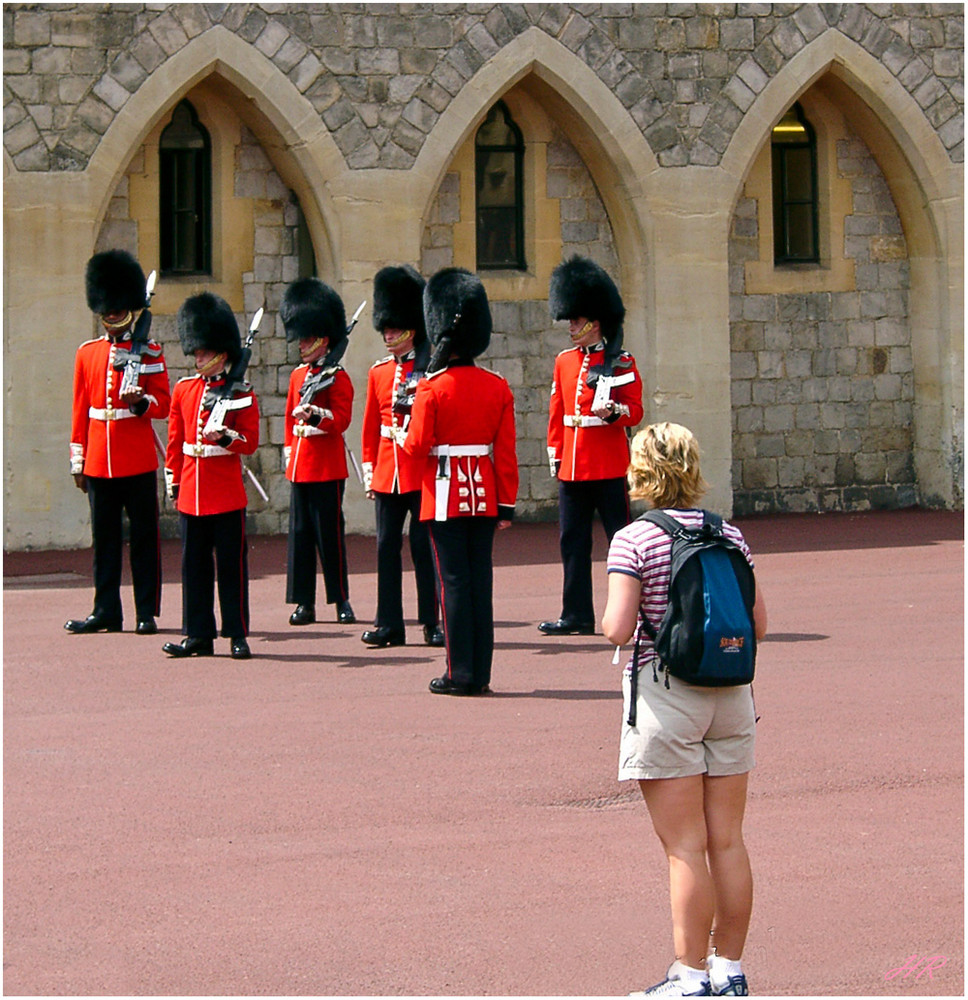 Wachwechsel auf Windsor Castle