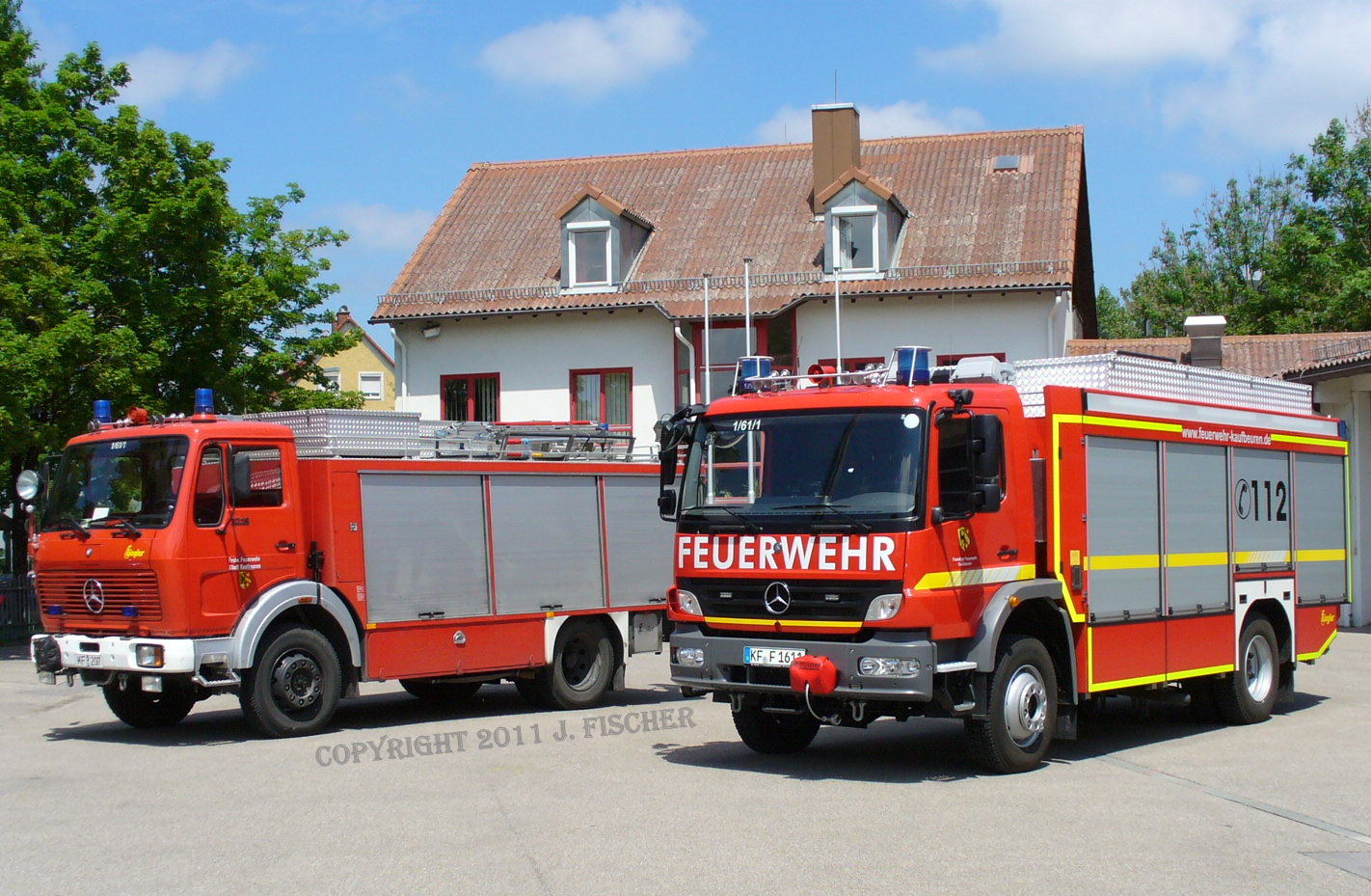 Wachwechsel bei der Feuerwehr Kaufbeuren