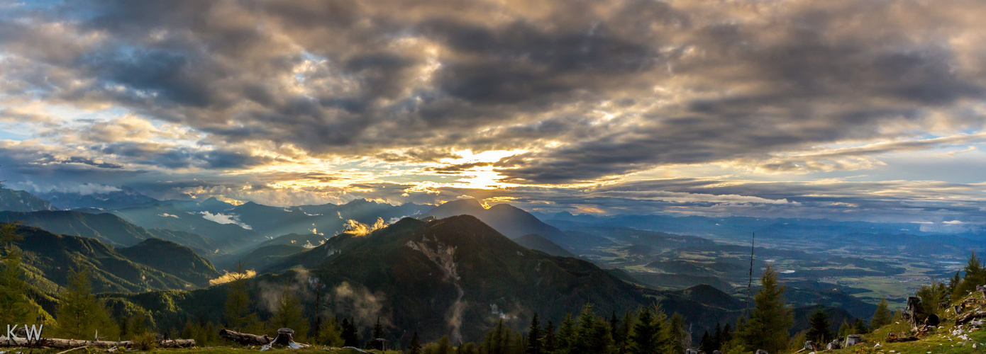 Wackendorferalm der Blick