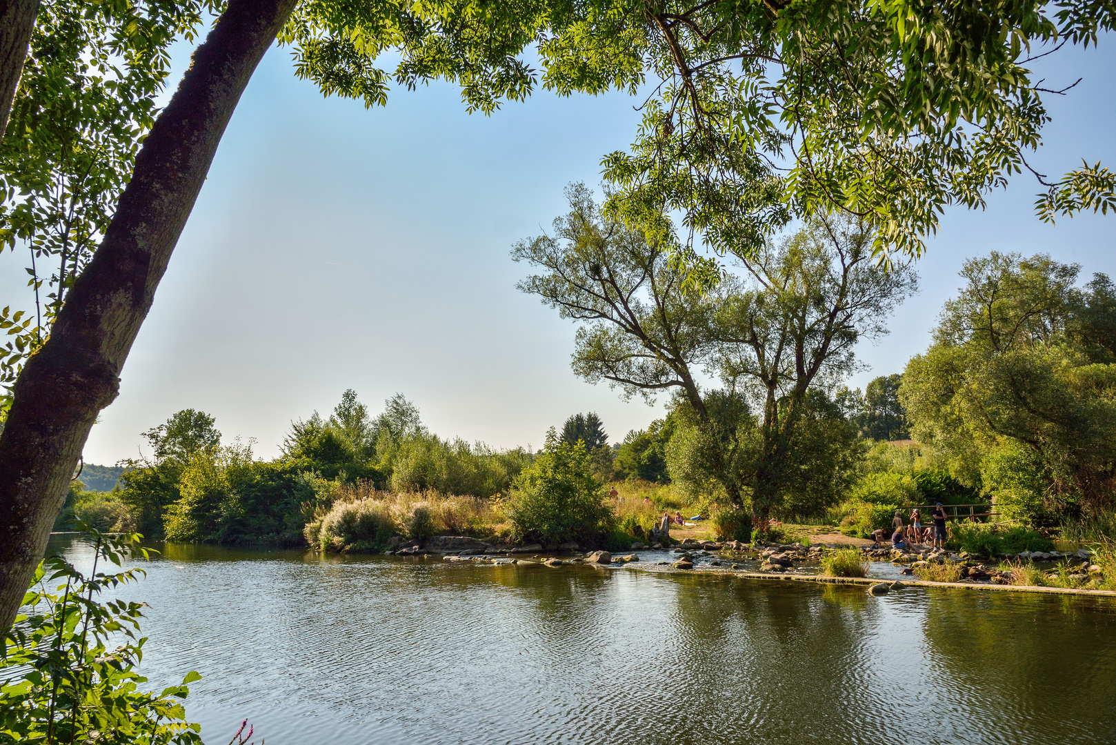 Wackenmühle Hemmersdorf in Farbe Foto & Bild landschaft, bach, fluss
