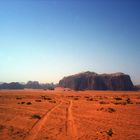 wadi rum al atardecer