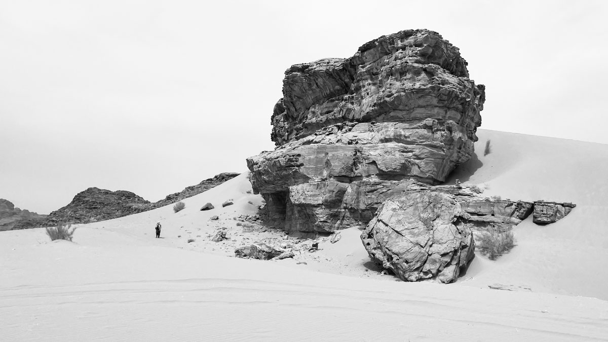 Wadi Rum – BW.