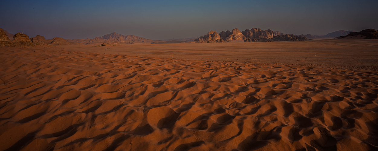 Wadi Rum -der Tag erwacht