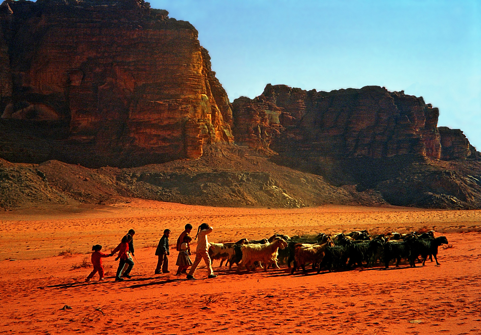 Wadi Rum desert (Valle della Luna)