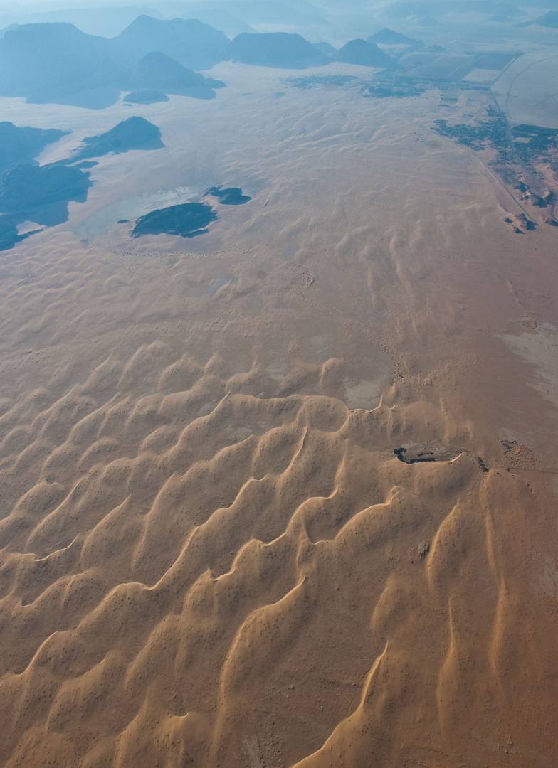 Wadi Rum, die Wüste im Morgenlicht