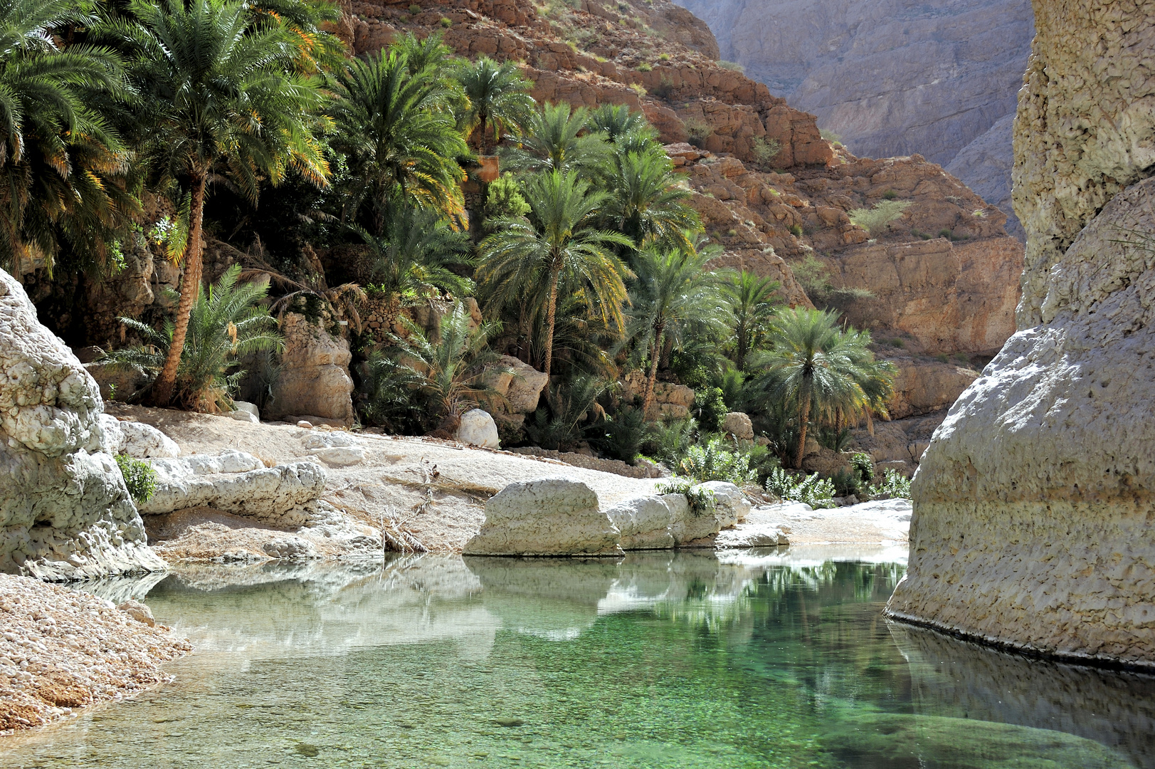 Wadi Shab im Oman