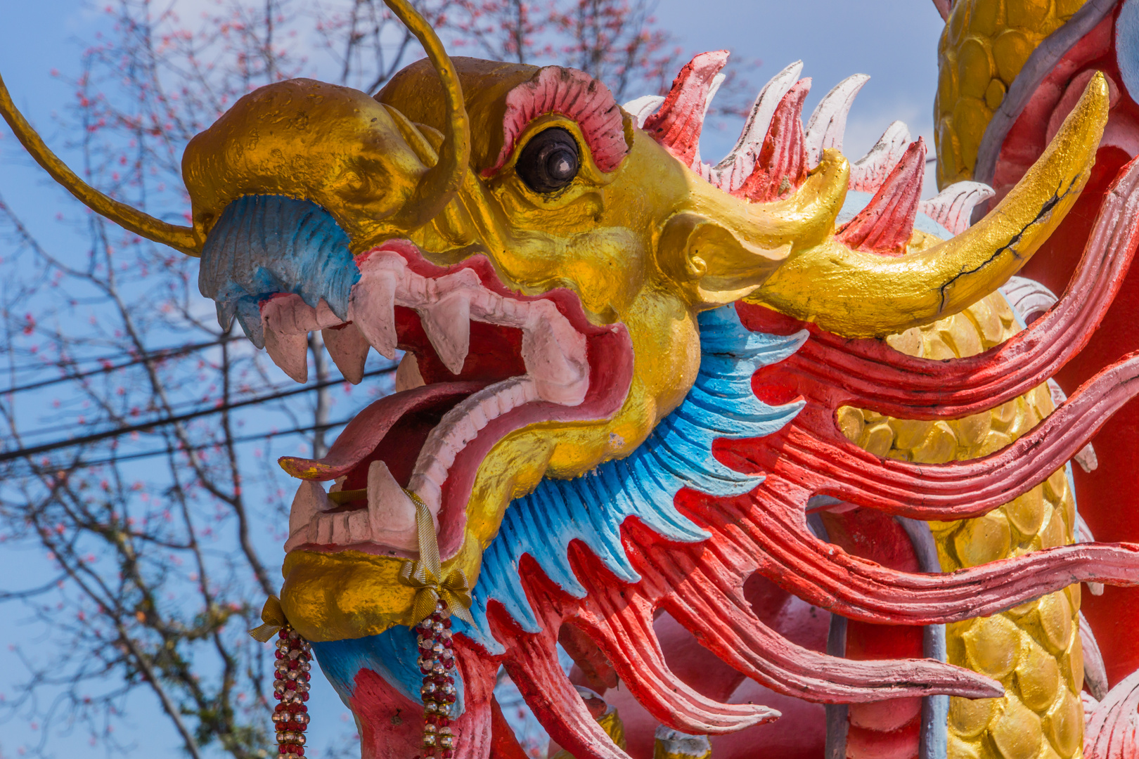 Wächter am chinesischen Tempel - Doi Inthanon/Nordthailand