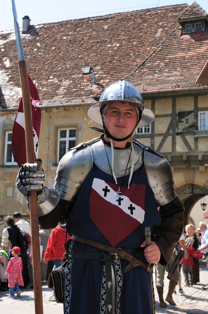 Wächter am Eingang zur Burg