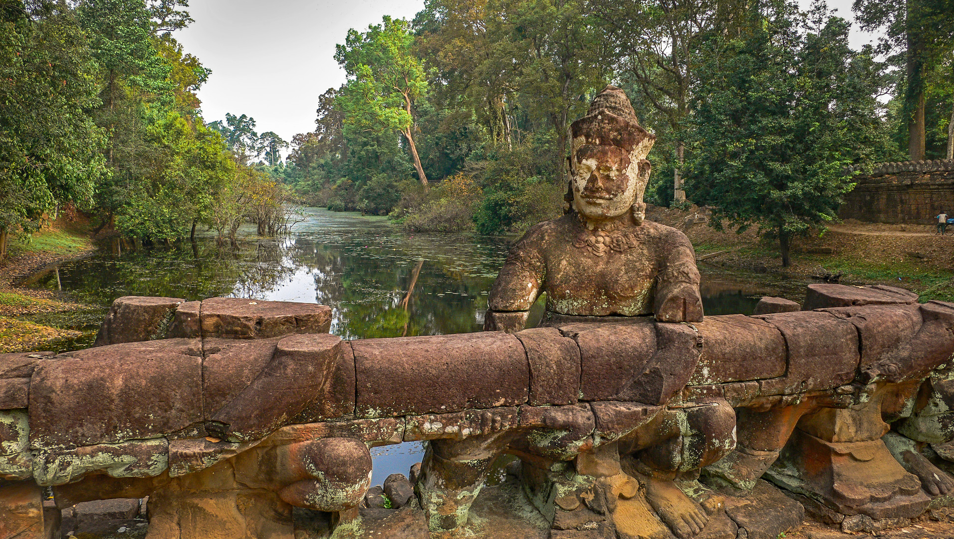 Wächter am Westeingang zum Preah Khan 