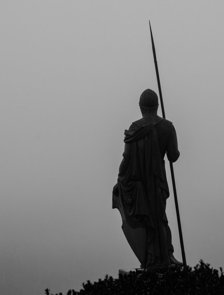 Wächter im Regen I