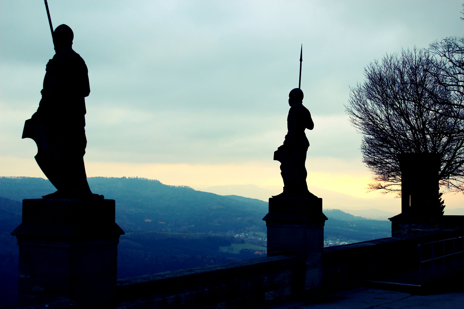 Wächter über Burg Hohenzollern