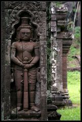 Wächterfigur, Wat Phou, Laos