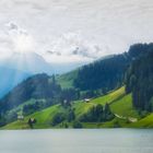 Wägitalersee im Dunst