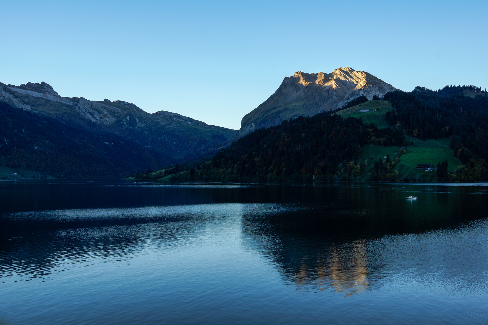 Wägitalersee und Fluebrig Massiv