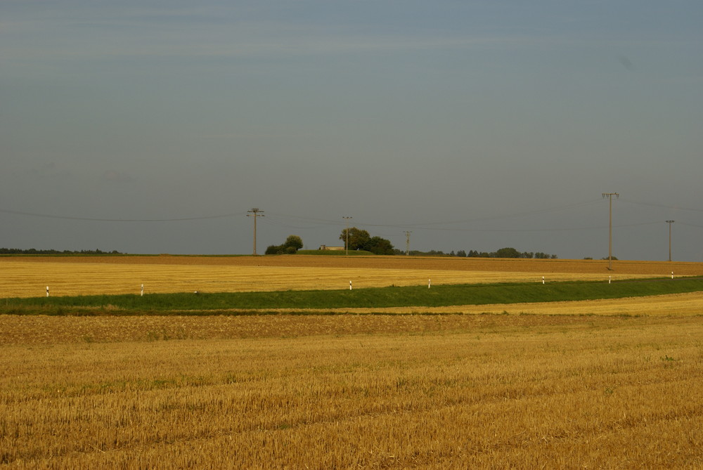 Während dem Sonnenuntergang