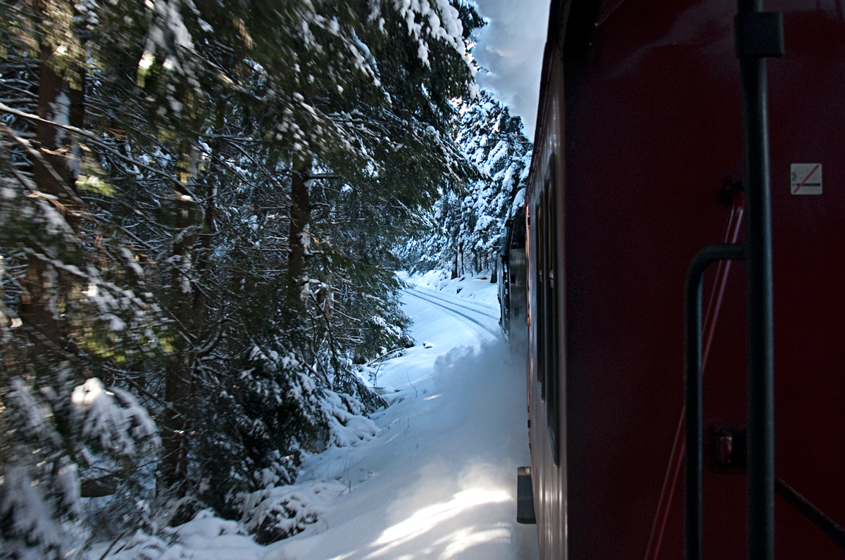 während der Fahrt auf den Brocken 2