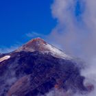 während man am Strand badet,gibt es auf dem Gipfel des Teide den ersten Zuckerguss 