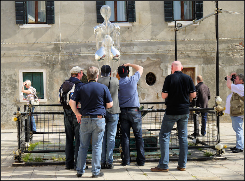 Während unserer Venedig-Tour mit dem Bremer Stammtisch