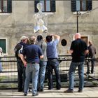 Während unserer Venedig-Tour mit dem Bremer Stammtisch