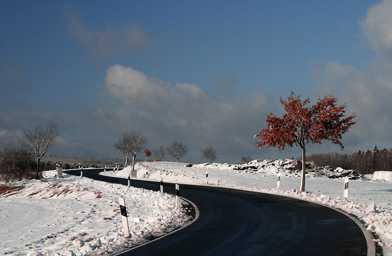 Wärme in Winterlandschaft