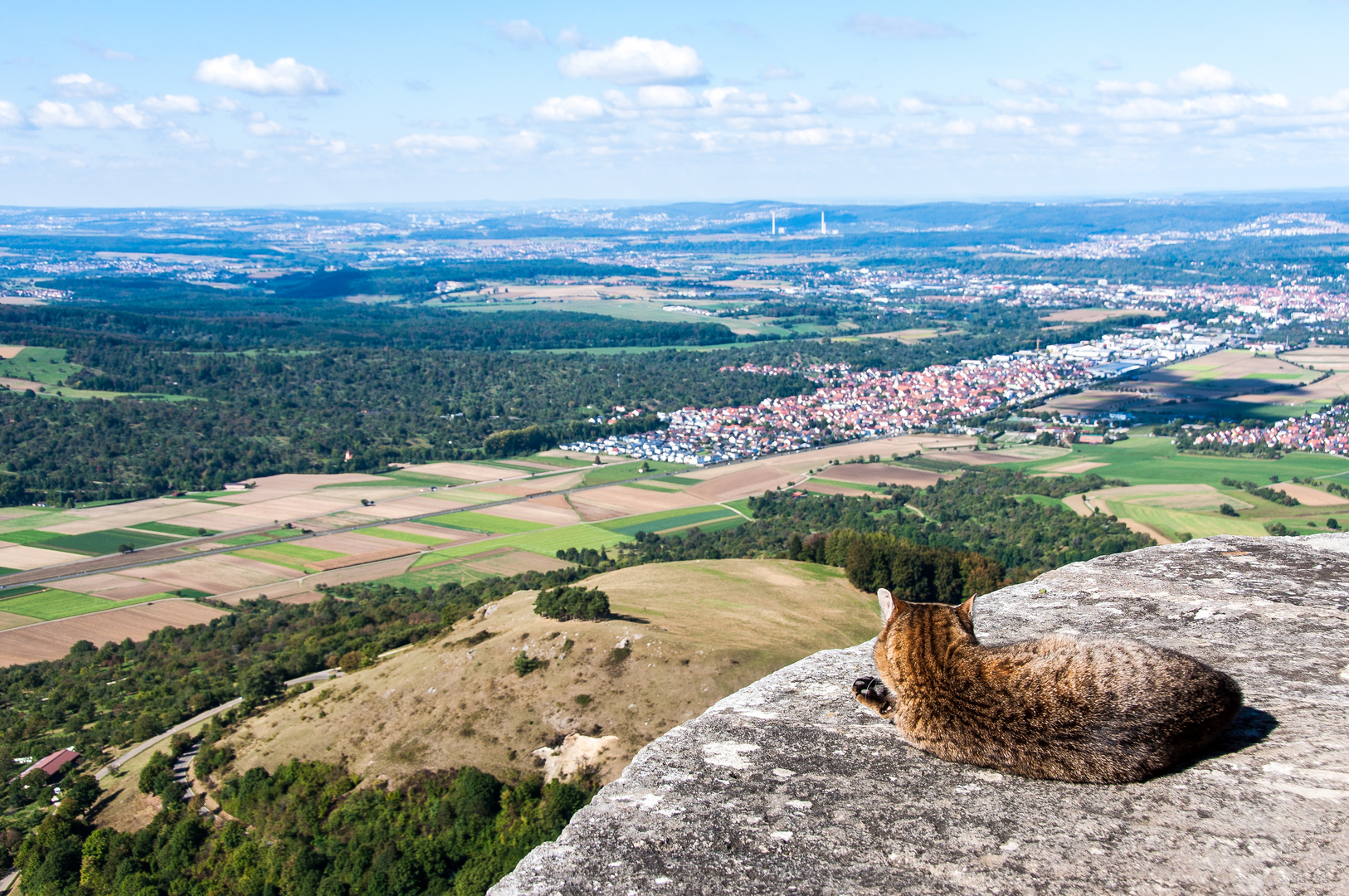 Wärmebank mit Aussicht